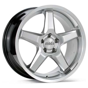 moda MD5 19" Rims Bright Sil w/Mach Lip - Genesis Coupe 2.0T