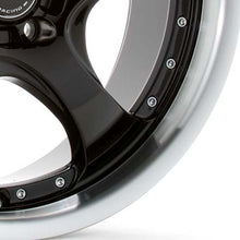 Load image into Gallery viewer, MOTEGI RACING DV5 18&quot; Rims Black w/Mach Lip - Genesis Coupe 2.0T
