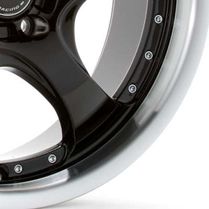 MOTEGI RACING DV5 18" Rims Black w/Mach Lip - Genesis Coupe 2.0T