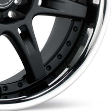Load image into Gallery viewer, MOTEGI RACING SP7 19&quot; Rims Black w/Polished Stainless Lip - Genesis Coupe 2.0T
