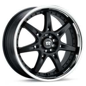 MOTEGI RACING SP7 19" Rims Black w/Polished Stainless Lip - Genesis Coupe 2.0T