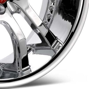 NASCAR Fontana 20" Rims Chrome Plated - Genesis Coupe 2.0T