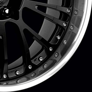 O.Z. Racing Tuner System Botticelli III 19" Rims Black w/Polished Lip - Genesis Coupe 2.0T