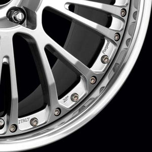 O.Z. Racing Tuner System Botticelli III 19" Rims Bright Sil w/Polished Lip - Genesis Coupe 2.0T