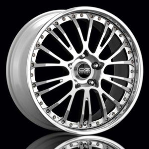 O.Z. Racing Tuner System Botticelli III 19" Rims Bright Sil w/Polished Lip - Genesis Coupe 2.0T