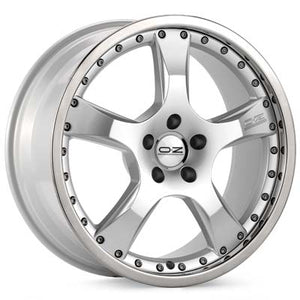 O.Z. Giotto II PL 20" Rims Bright Sil w/Pol Stainless Lip - Genesis Coupe 2.0T