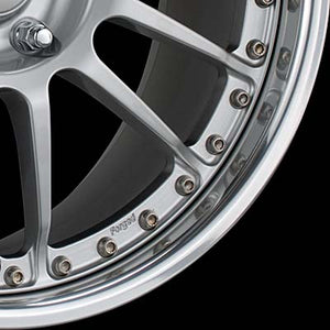 O.Z. Racing Tuner System Superleggera III 18" Rims Bright Sil w/Polished Lip - Genesis Coupe 2.0T