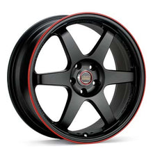 Load image into Gallery viewer, Volk Racing TE37 Time Attack 18&quot; Rims Black w/Red Stripe - Genesis Coupe 2.0T

