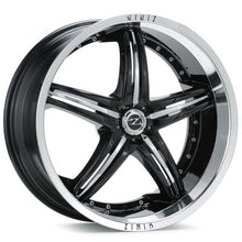 Load image into Gallery viewer, Zinik Z27 Sofin 20&quot; Rims Black w/Mach Lip - Genesis Coupe 2.0T
