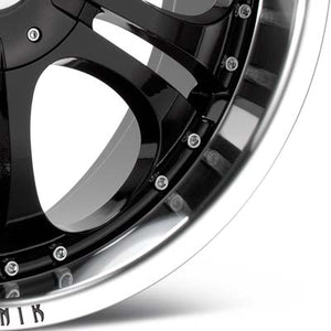Zinik Z9 Sabini 20" Rims Black w/Mach Lip - Genesis Coupe 2.0T